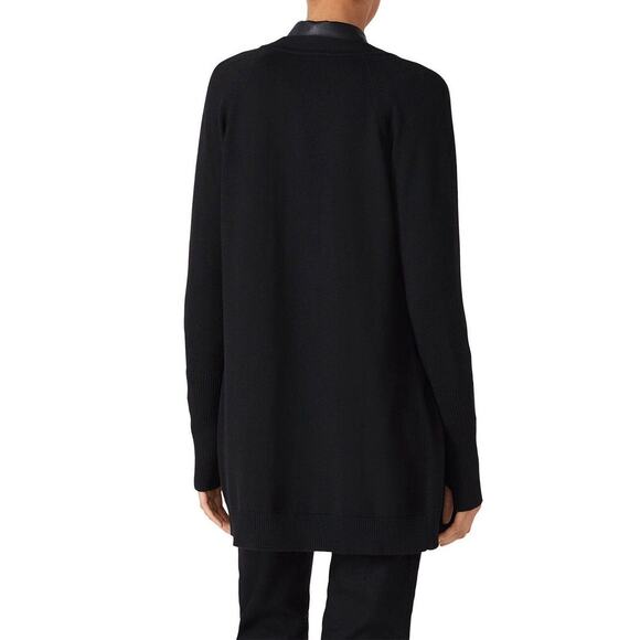 KF/KaufmanFranco Collective Woven Mixed Media Cardigan Size M - Picture 2 of 13